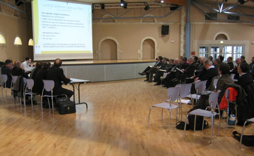 Séance plénière de la CLE à Soulièvres (SMVT, 2011)